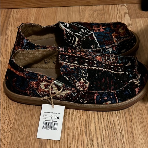 Sanuk Multicolor Slip-On Shoes - Picture 1 of 5